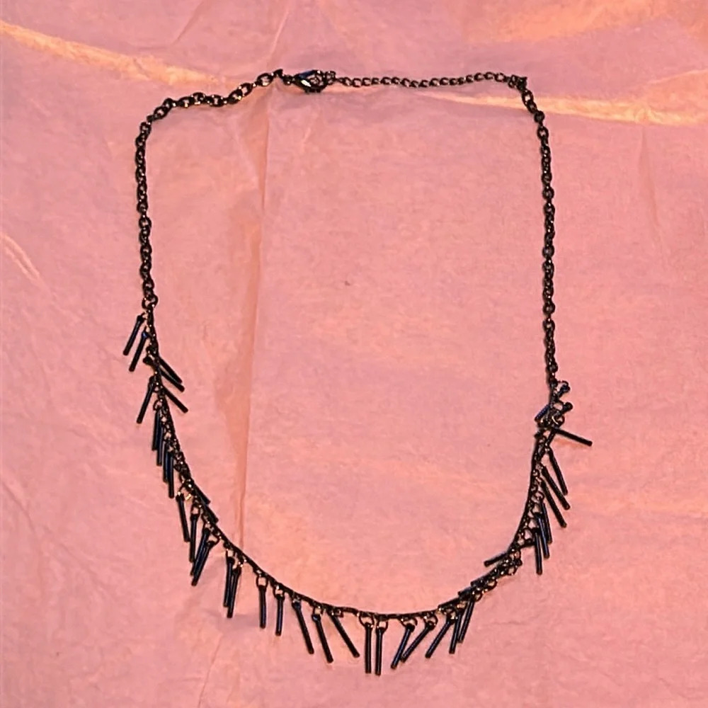 🔥🔥Fashion Black Tassel Choker Necklace For Women